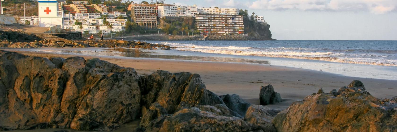 der Playa de San Agustín